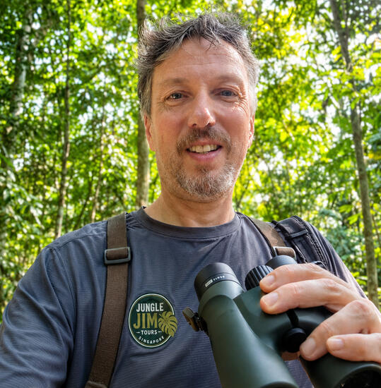 Jungle Jim on the Singapore trails Exploring the forest